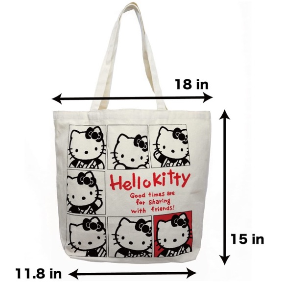 Sanrio Hello Kitty Tote Bag Japan Exclusive - Picture 3 of 4